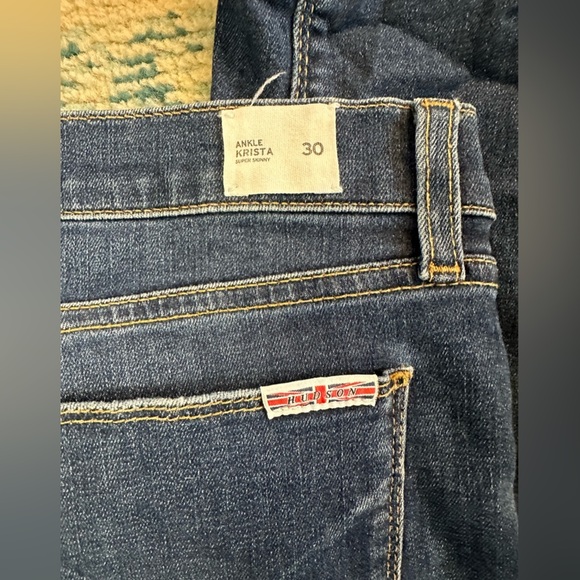 Hudson Krista Ankle Super Skinny Blue Jeans - Picture 11 of 11